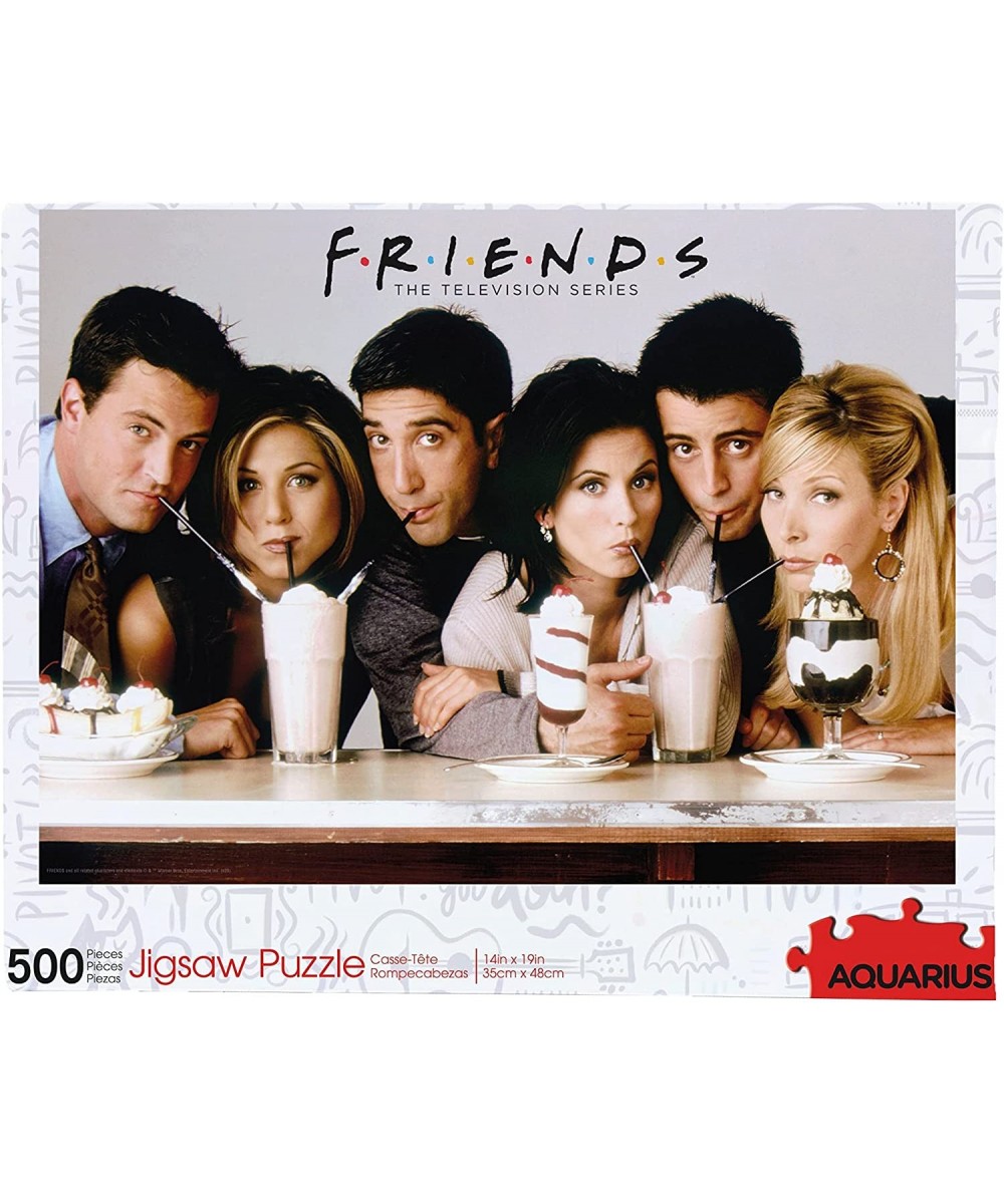 Friends Milkshake Puzzle (500 Piece Jigsaw Puzzle) - Glare Free - Precision Fit - Officially Licensed Friends TV Show Merchan...