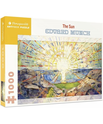 Edvard Munch: The Sun 1000-Piece Jigsaw Puzzle $40.16 Jigsaw Puzzles