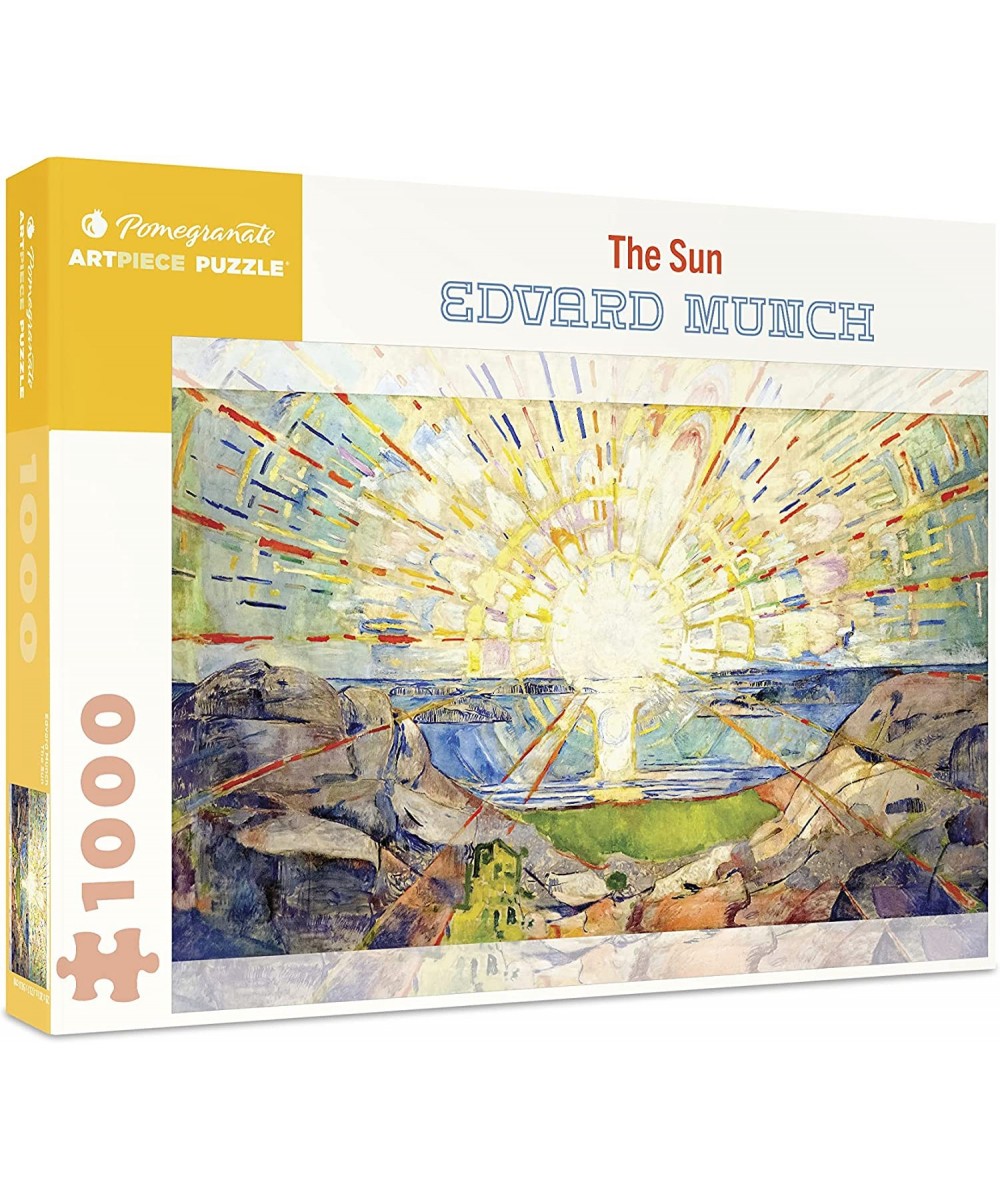 Edvard Munch: The Sun 1000-Piece Jigsaw Puzzle $40.16 Jigsaw Puzzles