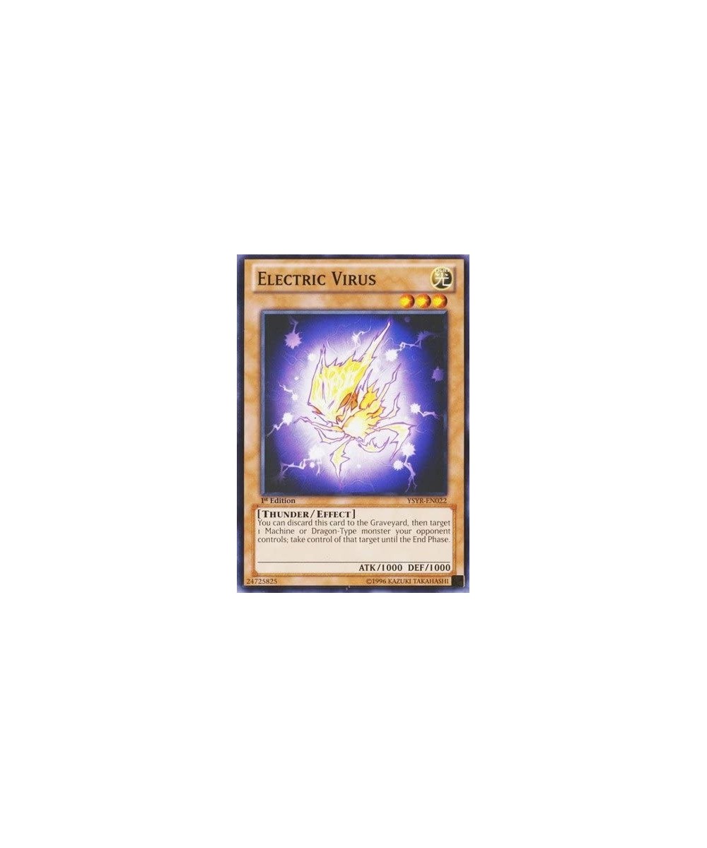 Electric Virus (YSYR-EN022) - Starter Deck: Yugi Reloaded - 1st Edition - Common $10.92 Card Games