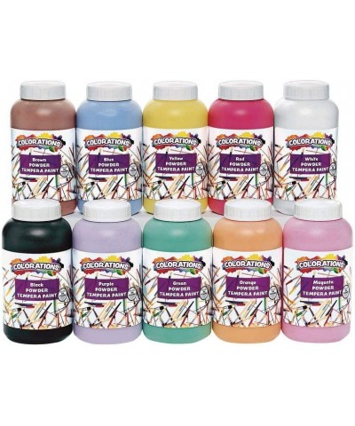 Powder Tempera Paint 1 lb. Multicolor Variety Pack Classroom Supplies for Arts and Crafts (Set of All 10) $106.41 Kids' Drawi...