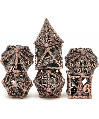 Hollow Skull DND Metal dice Set polyhedral Large RPG case dice d&d Starter Set Tray Tower Bag Holder Role Playing dice $32.60...