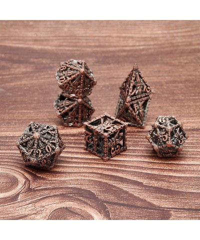 Hollow Skull DND Metal dice Set polyhedral Large RPG case dice d&d Starter Set Tray Tower Bag Holder Role Playing dice $32.60...