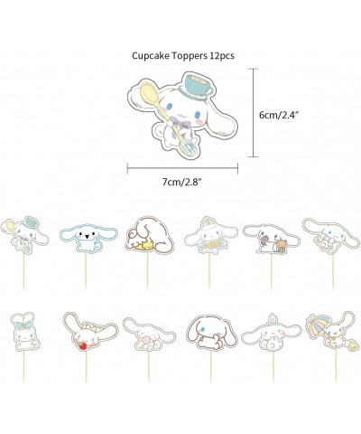 Cinnamoroll Party Themed Decorations Cinnamoroll Dog Birthday Supplies $29.00 Kids' Party Decorations