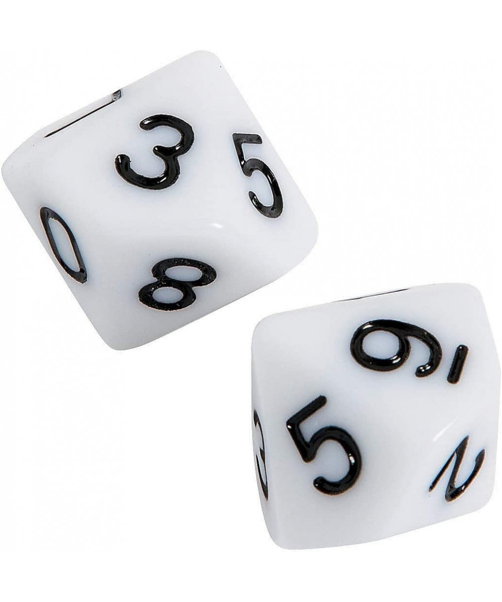 10 Sided Dice - 10 Pieces - Educational and Learning Activities for Kids $16.52 Game Accessories