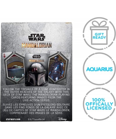 Star Wars Playing Cards - The Mandalorian Photos Deck of Cards for Your Favorite Card Games - Officially Licensed Star Wars M...