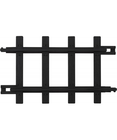 Ready-to-Play Straight Track Pack 6-1/4” 12 pieces Black $17.94 Toy Train Set Tracks