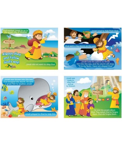 Jonah and The Whale Sticker Scenes (Makes 24) Religious Crafts for Kids $33.66 Kids' Stickers