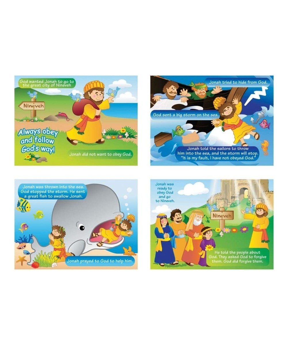 Jonah and The Whale Sticker Scenes (Makes 24) Religious Crafts for Kids $33.66 Kids' Stickers