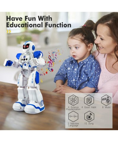 Remote Control Robot for Kids Intelligent Programmable Robot with Infrared Controller Dancing Singing Moonwalking and LED Eye...