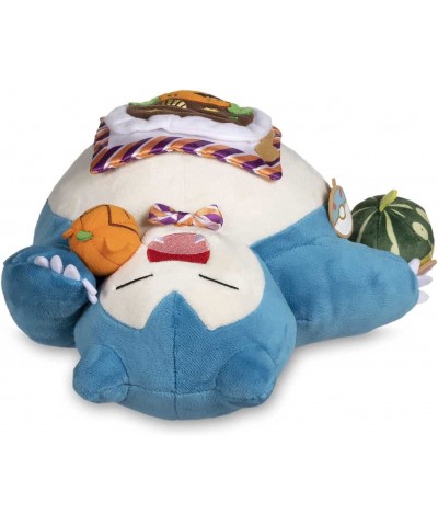 Pumpkin Celebration Snorlax Poke 8 Inch Plush $58.73 Plush Figure Toys