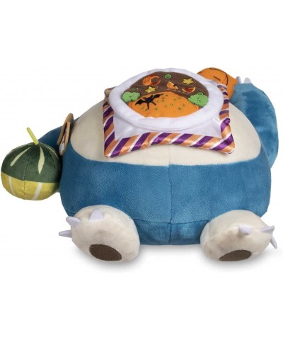 Pumpkin Celebration Snorlax Poke 8 Inch Plush $58.73 Plush Figure Toys