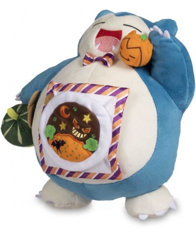 Pumpkin Celebration Snorlax Poke 8 Inch Plush $58.73 Plush Figure Toys