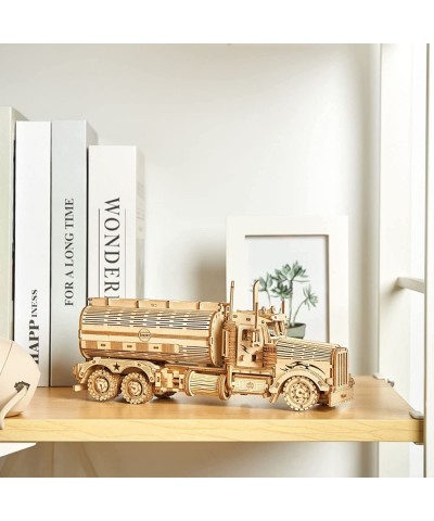 3D Wooden Puzzles Truck Model Kits Brainteaser and Puzzle for Christmas/Birthday Gifts for Adults and Teens to Build Combinat...