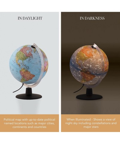 Astronomer 2 in 1 Illuminated Children's Globe with Stand: App-Based Augmented Reality Interactive Smart Globe for Kids Inclu...