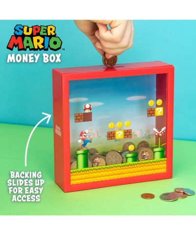 Super Mario Bros. Box Coin Bank 18cm (7") $33.86 Kids' Money Banks