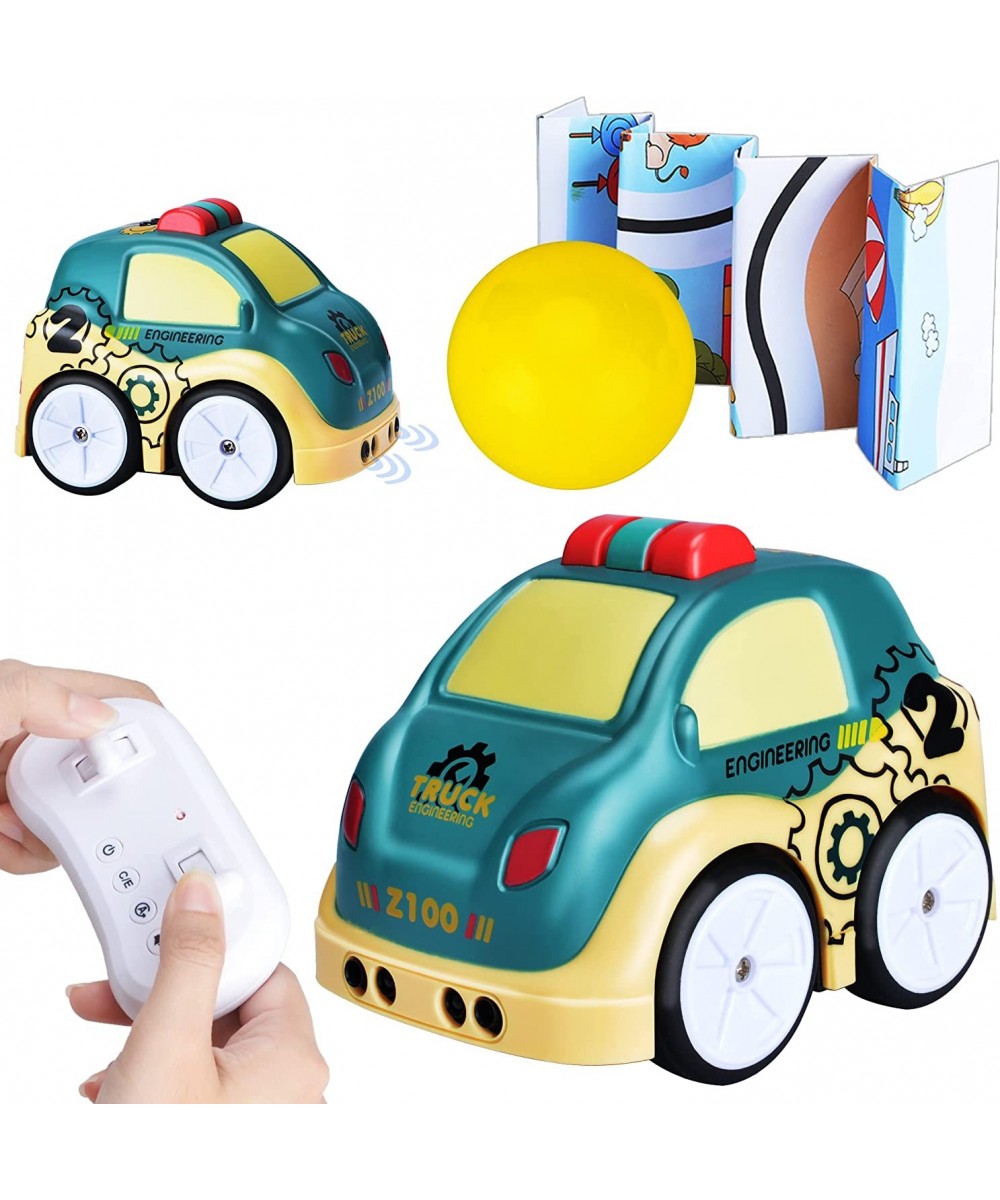 Remote Control Car for Toddlers Inductive Hand Controlled RC Car DIY Track Mini RC Car with Activity Play Map 360°Rotating RC...