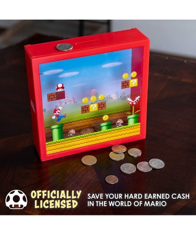 Super Mario Bros. Box Coin Bank 18cm (7") $33.86 Kids' Money Banks