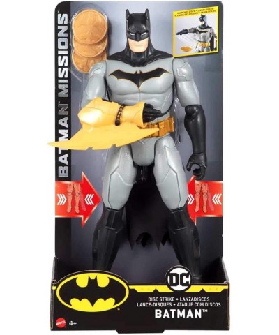 Batman Missions Disc Strike Batman Deluxe Figure $60.22 Play Figure Playsets