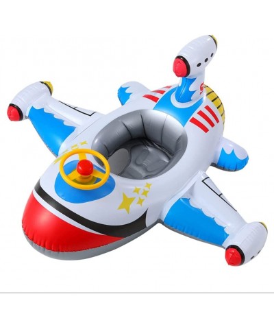 Cute Child Kids Inflatable Pool Float PVC Summer Swim Float Air Bed Lake Boat Swimming Floats with 2 Handles Surfing Raft Bod...