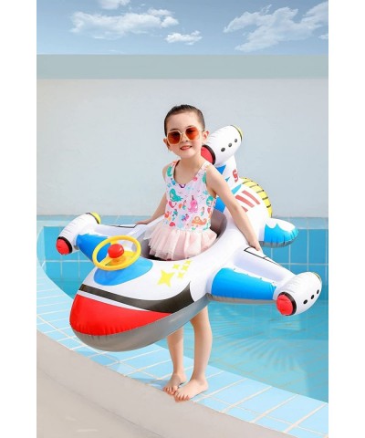 Cute Child Kids Inflatable Pool Float PVC Summer Swim Float Air Bed Lake Boat Swimming Floats with 2 Handles Surfing Raft Bod...