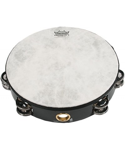 8 inch Fiberskyn Tambourine (Double Jingle Black Age 12+) $94.73 Kids' Musical Instruments