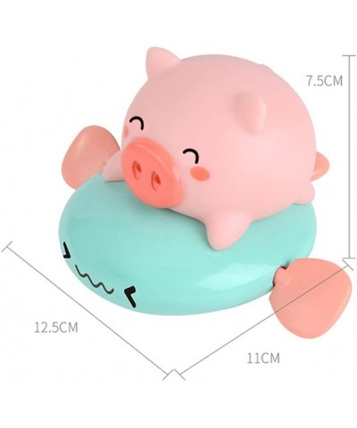 Baby Floating Bath Toy Wind Up Pull & Go Swimming Animals Fish& Pig Whale Water Spray Mold Free Bathtub Pool Squirter Toys fo...