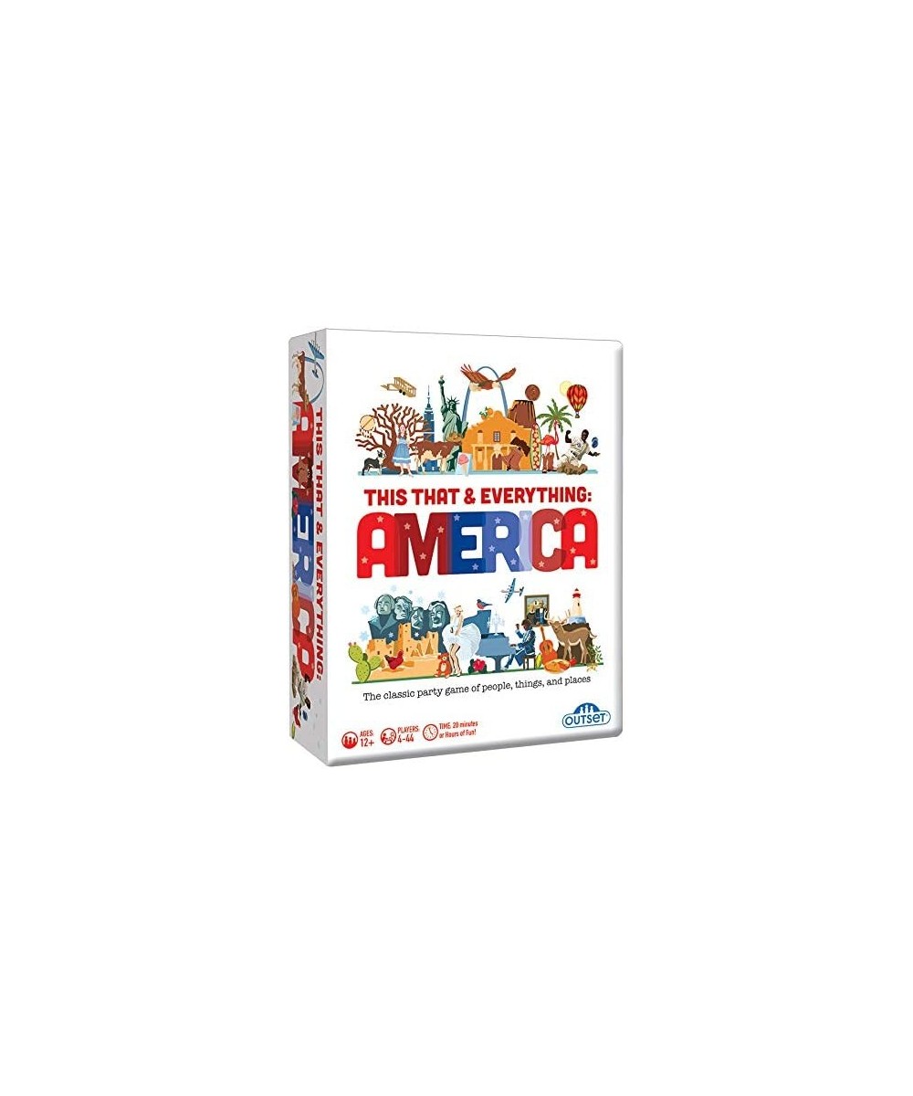 This That and Everything America Party Game - Contains 100 Double-Sided Cards About All Things American - Trivia Game for Kid...