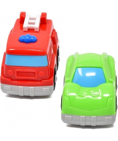 Mini Toy Vehicles for Toddlers 6 Pack Dump Truck Car Fire Truck Construction Police Ambulance Plastic Cars Play Kit Set $23.4...