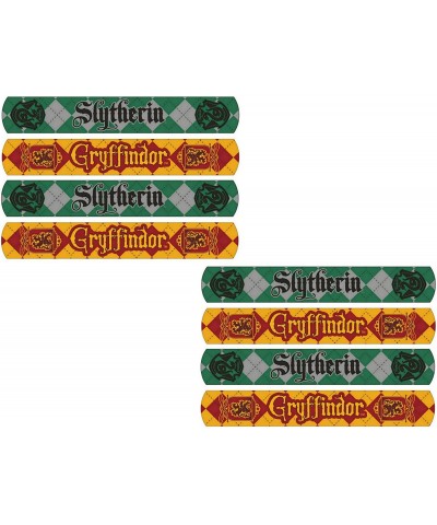 8 pcs Wizard Harry Slap Bracelets Wristbands with for kids Valentine’s Day Potter Theme Party Favors School Classroom Prizes ...