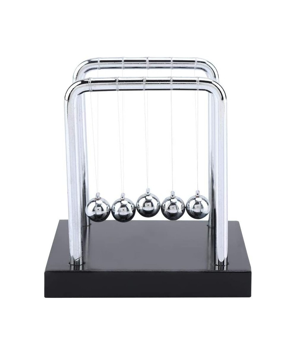 Newton's Cradle Balance Steel Balls Physics Psychology Puzzle Educational Tools Black Home Decoration Desk Art in Motion Toy ...