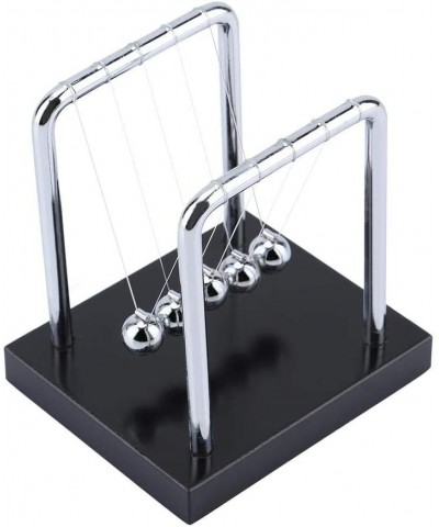 Newton's Cradle Balance Steel Balls Physics Psychology Puzzle Educational Tools Black Home Decoration Desk Art in Motion Toy ...