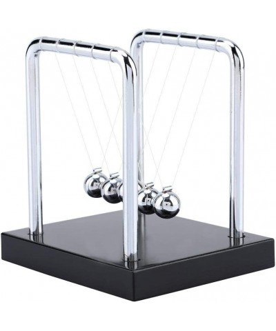 Newton's Cradle Balance Steel Balls Physics Psychology Puzzle Educational Tools Black Home Decoration Desk Art in Motion Toy ...