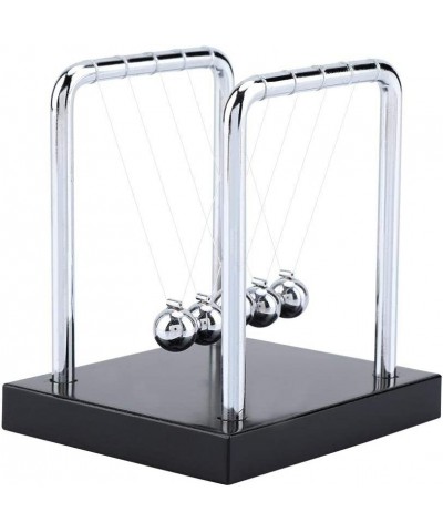 Newton's Cradle Balance Steel Balls Physics Psychology Puzzle Educational Tools Black Home Decoration Desk Art in Motion Toy ...