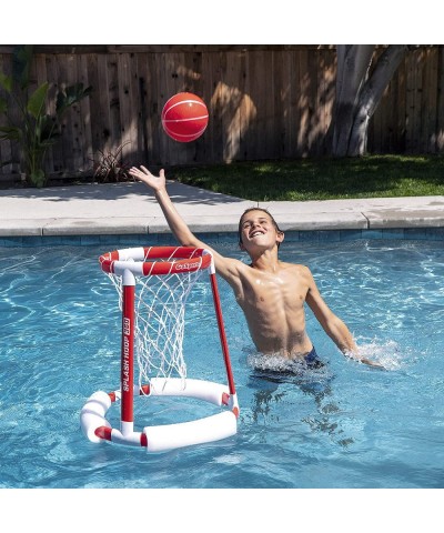 Splash Hoop 360 Floating Pool Basketball Game | Includes Hoop 2 Balls and Pump $27.12 Toy Sports Products