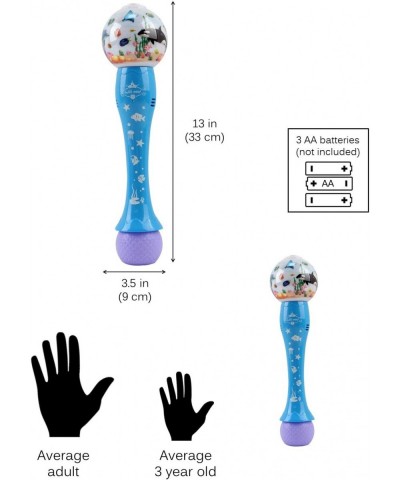 Bubble Blower Ocean Theme Wand Blows Hundreds Per Minute with Light Music Includes Soap Solution Battery Operated Blaster Gun...