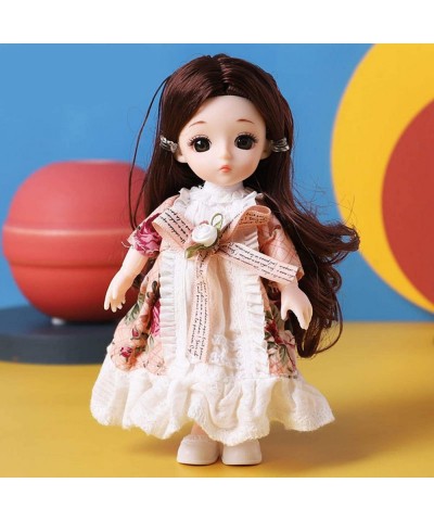 Kawaii Ball Jointed Doll 17x10x2cm Cute anime dolls with Clothes and Shoes Bjd dolls Cute Simulation Toy with Princess Dress ...