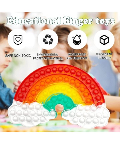 Big Pop Push Toy Sensory Bubble Stress Toy Fidget Push Toys for Kids Silicone Toys for Autistic Adult Squeeze Toy Autism Spec...