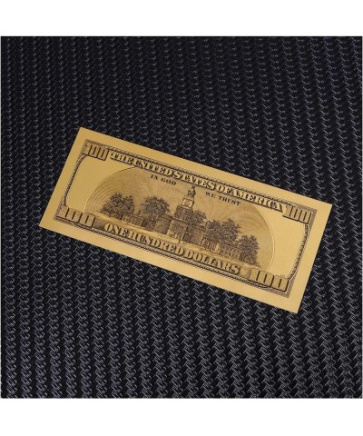 LuckyBamboo 5 Pack of 100 Dollar Bills Gold Foil USD Paper Money Banknotes Crafts Amazing Detail & Authentic Look $14.40 Mone...