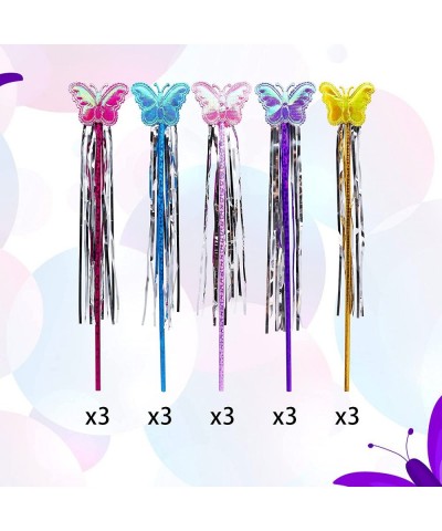 Butterfly Party Princess Wand Kit for Girls 15 Pack Magic Fairy Wand Butterfly Princess Magical Birthday Party Favors Supplie...