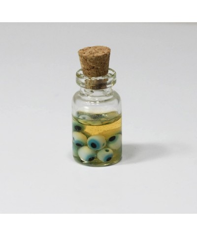 1:12 Scale Halloween Glass Jar of Faux Eyeballs in Formaldehyde $25.70 Dollhouse Accessories