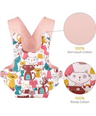 Baby Doll Carrier Front and Back Stuffed Animal Carrier for Girls Adjustable Straps for 12 to 24 inch Dolls - Cats $26.46 Stu...