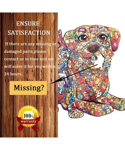 Wooden Jigsaw Puzzles for Adults Kids Unique Cat and Dog Puzzle for Family Friends Fun Game 2021 Best Chrismats Toy Gifts 11....