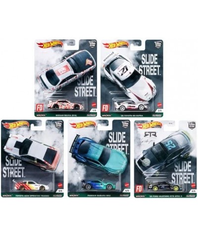 Premium Car Culture Slide Street Slidewayz Complete Set of 5 Diecast Vehicles $91.11 Kids' Play Cars & Race Cars