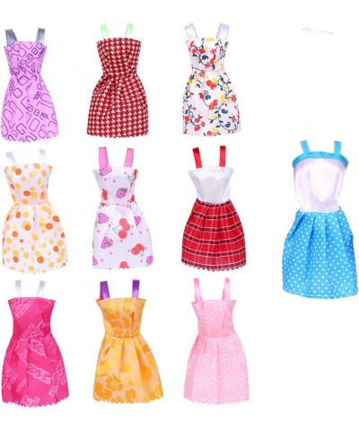 93Pack Doll Clothes and Accessories Set Include 5Pcs Wedding Evening Dress 10pcs Fashion Dress and 78Pcs Dolls Accessories Sh...