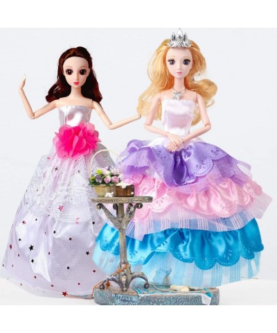 93Pack Doll Clothes and Accessories Set Include 5Pcs Wedding Evening Dress 10pcs Fashion Dress and 78Pcs Dolls Accessories Sh...