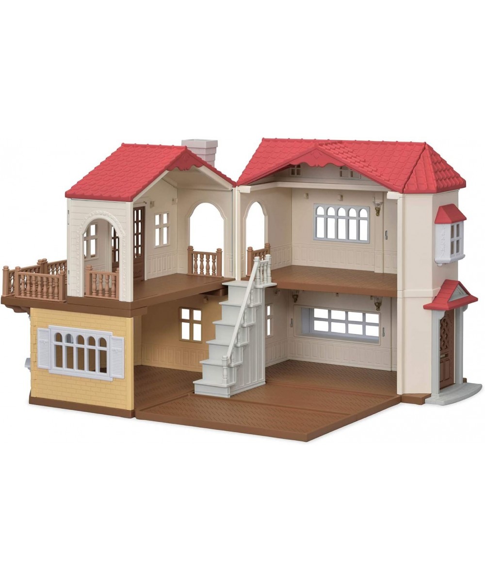 Red Roof Country Home $99.78 Dollhouses