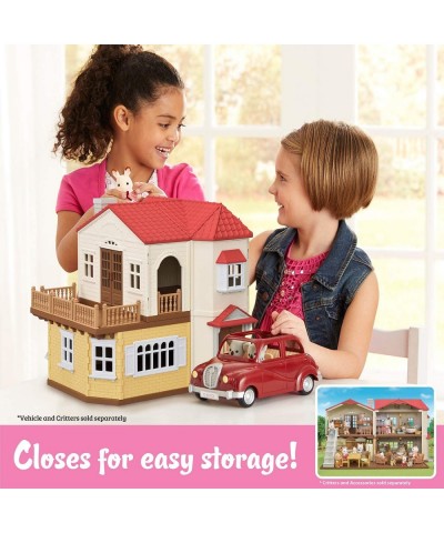 Red Roof Country Home $99.78 Dollhouses