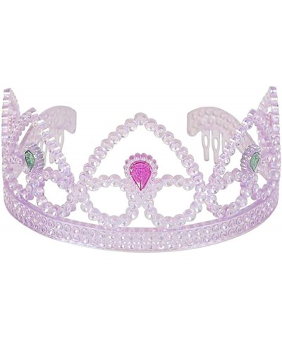 Pearly Tiara Crown with Jewels Princess Party Favor Girls Hair Clips Decoration and Accessories $33.78 Kids' Costumes