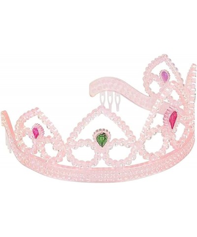 Pearly Tiara Crown with Jewels Princess Party Favor Girls Hair Clips Decoration and Accessories $33.78 Kids' Costumes